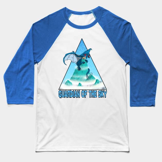 Guardian of the Sky - English Version Baseball T-Shirt by thearkhive